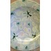 POOLE POTTERY STUDIO ABSTRACT PEARLESCENT LUSTRE DESIGN 21.5cm DISH – ROS SOMMERFELT